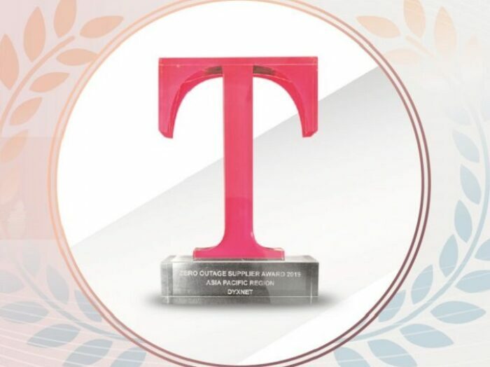 DYXnet Group Wins the Asia Pacific Zero Outage Supplier Award