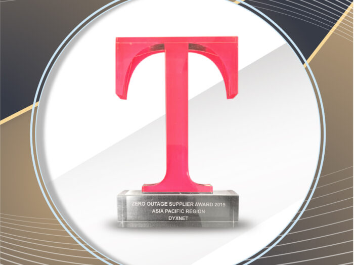 07. Asia Pacific Zero Outage Supplier Award 2019 from T-Systems